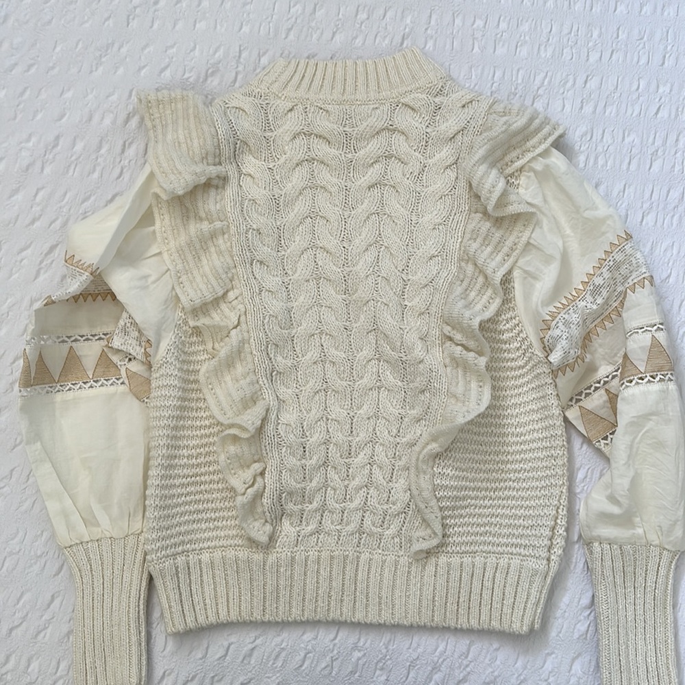 Anthropologie Sweater Size Large - Picture 7 of 10